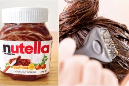 nutella μαλλια τριχα