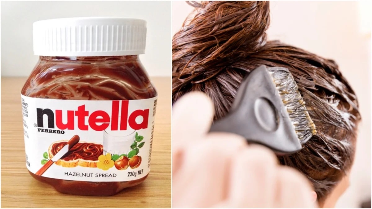 nutella μαλλια τριχα