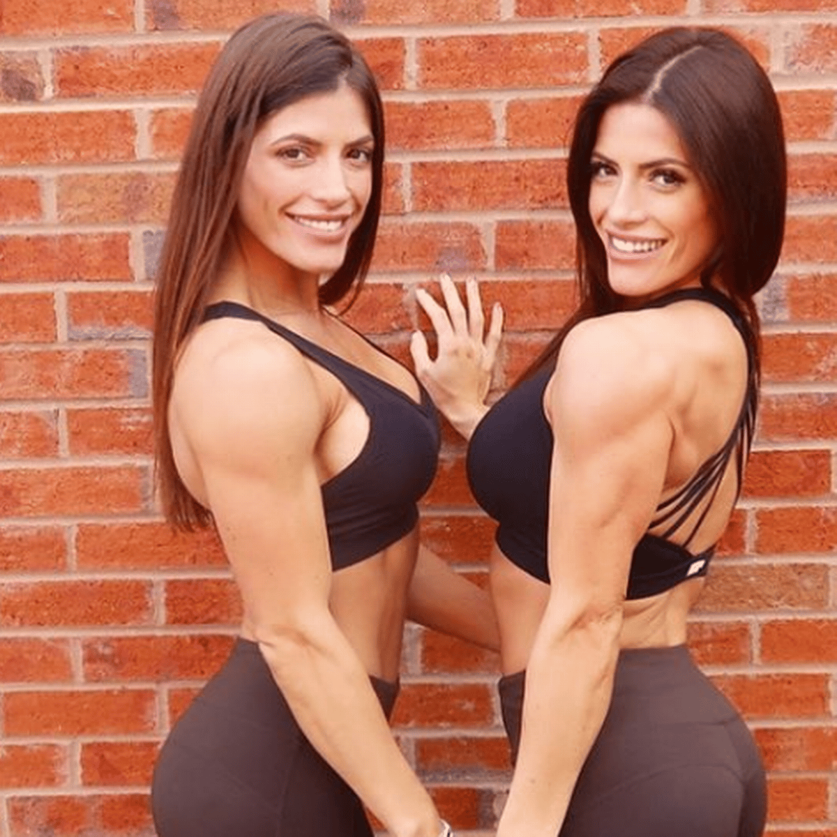 Φωτογραφία: Πάρε μάτι τα ΤΟΥΜΠΑΝΑ Jenny και Lucy West και θα δεις το Bodybuilding αλλιώς